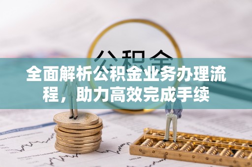 武义县全面解析公积金业务办理流程，助力高效完成手续